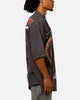 Loiter Digital Insanity Vintage Mock T-Shirt Charcoal