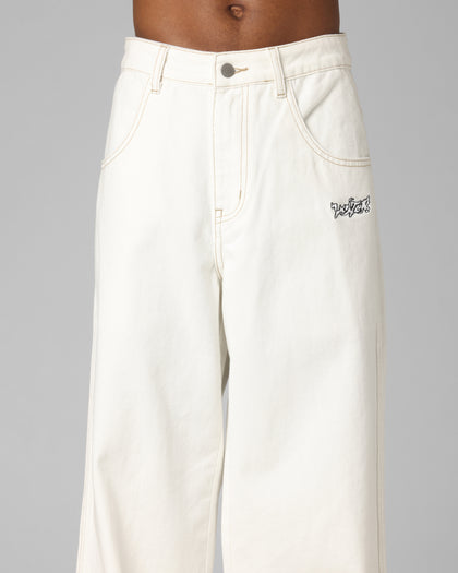 Loiter Star Born Jeans Off White
