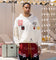 Loiter Patchwork Hoodie Off White