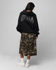 Loiter Metal Rhinestone Hoodie Black
