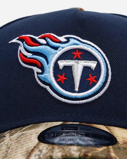 New Era Tennessee Titans 'Realtree Visor' 9FORTY A-Frame Snapback Official Team Color