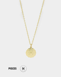 Raising Hell Women's Petit Zodiac Necklace Gold
