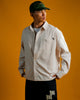 Carré x Disney Mickey & Friends Long Sleeve Oxford Shirt Ecru/Dark Khaki