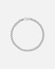Philipp Plein Plein Icon Chain Necklace Silver