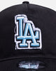 New Era Los Angeles Dodgers 'Washed Frayed' 9FORTY A-Frame Snapback Washed Black