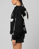 Loiter Rave Zip Hoodie Black