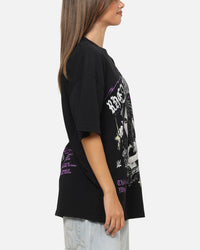 73Studio X WWE Rhea Ripley Vintage T-Shirt Black Acidwash