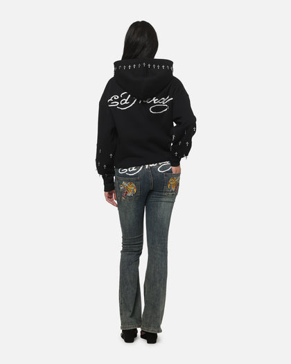 Ed Hardy Eternal Hoodie Black