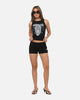 Ed Hardy Women's Crossed Mini Shorts Black