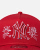 New Era New York Yankees 'Valentines Day' 9FORTY A-Frame Snapback Dark Red
