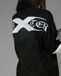 Loiter Xplicit Layered Long Sleeve T-Shirt Black