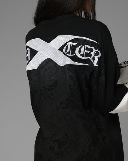Loiter Xplicit Layered Long Sleeve T-Shirt Black
