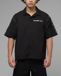 Loiter Rodeo Button Up Shirt Black