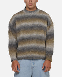 Carre Ombre Knitted Jumper Brown Stripe