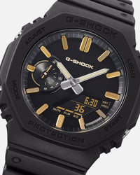 G Shock GA-2100LXB-1A9DR Watch Black/Gold