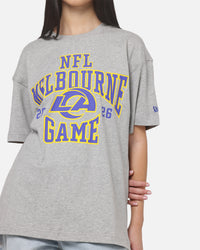 New Era Los Angeles Rams Melbourne Game T-Shirt Grey