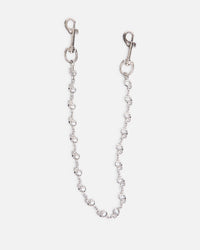 MNML Skull Wallet Chain Silver