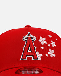 New Era Los Angeles Angels 'Cherry Blossoms' 9FORTY A-Frame Snapback Official Team Color