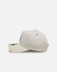 New Era Houston Astros 'Pastel' 9FORTY A-Frame Snapback Chrome White