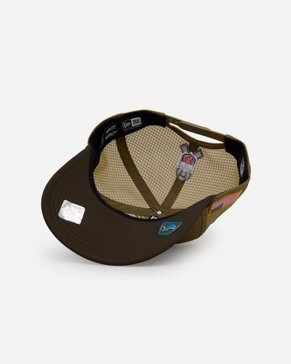 New Era Detroit Lions 'Salute' 9SEVENTY Snapback Olive
