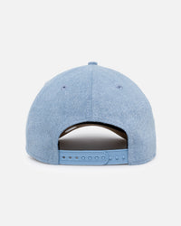 New Era Los Angeles Dodgers 'Denim' 9FORTY A-Frame Snapback Denim/Wheat/White