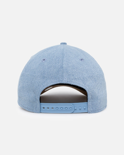 New Era Los Angeles Dodgers 'Denim' 9FORTY A-Frame Snapback Denim/Wheat/White