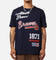 Pro Standard Atlanta Braves Fast Lane SJ T-Shirt Midnight Navy