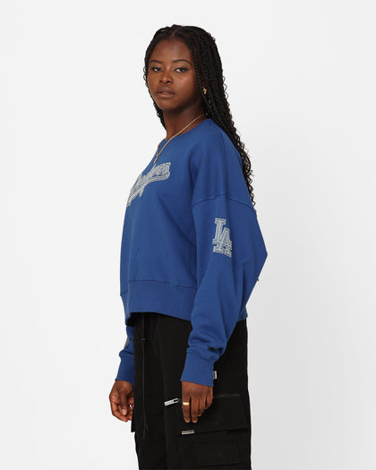 Pro Standard Women's Los Angeles Dodgers Varsity Blues Crewneck Dodgers Blue