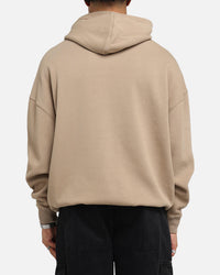 Saint Morta Black Doves Boxy Hoodie Tan