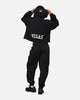 Pro Standard Women's Vegas Golden Knights Woven Half Zip Cropped Jacket Black