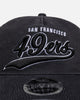 New Era San Francisco 49ers 'New Era x NFL' 9FORTY A-Frame Snapback Black