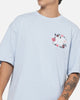 Mitchell & Ness New York Yankees Stack Box T-Shirt Baby Blue