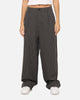 Carre Heritage Pleated Pants Black Pinstripe