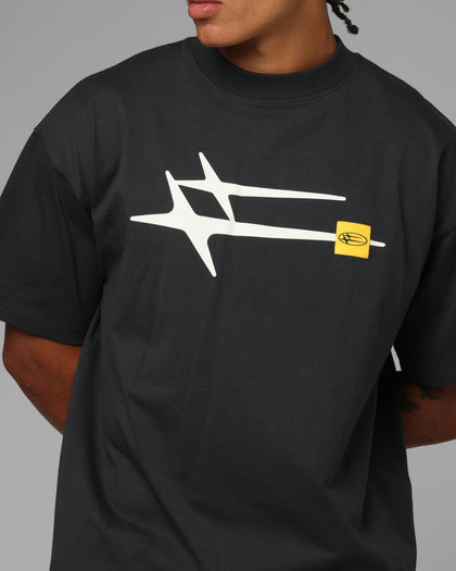 Loiter Hybrid Premium T-Shirt Charcoal