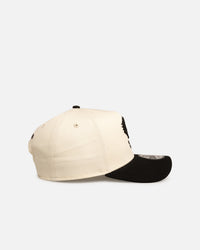 New Era Wests Tigers 'Chrome Black' 9FORTY A-Frame Snapback White/Black