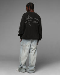 Loiter Star Born Knit Sweater Black