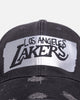 Mitchell & Ness Los Angeles Lakers 'Duct Tape' Dad Fit Strapback Washed Black