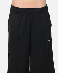 Nike Women's Sportswear Mid-Rise Wide-Leg Track Pants Black/Black/Sail