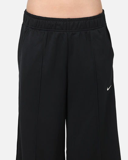 Nike Women's Sportswear Mid-Rise Wide-Leg Track Pants Black/Black/Sail