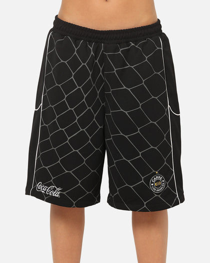 Carre Carre Carré X Coca Cola The Grid Mesh Shorts Black