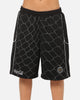 Carre Carre Carré X Coca Cola The Grid Mesh Shorts Black