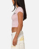 Ed Hardy Women's Chrome Baby T-Shirt Pink