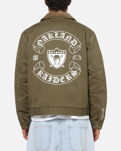 Mitchell & Ness Las Vegas Raiders Workwear Jacket Military