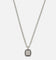 Guess Mainline 21" Lion 16mm Charm Necklace Silver