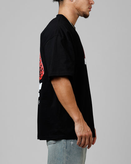 Loiter Strawberry Drop T-Shirt Black
