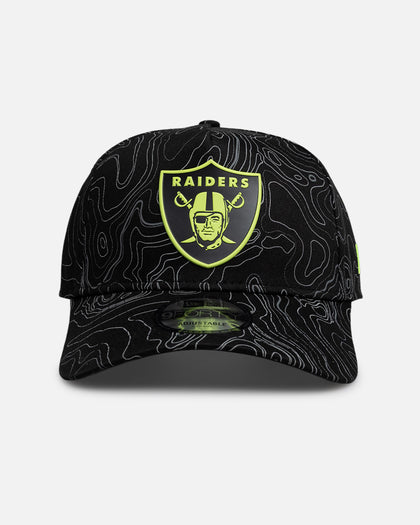 New Era Las Vegas Raiders 'Neon Ops' 9FORTY A-Frame Snapback Black