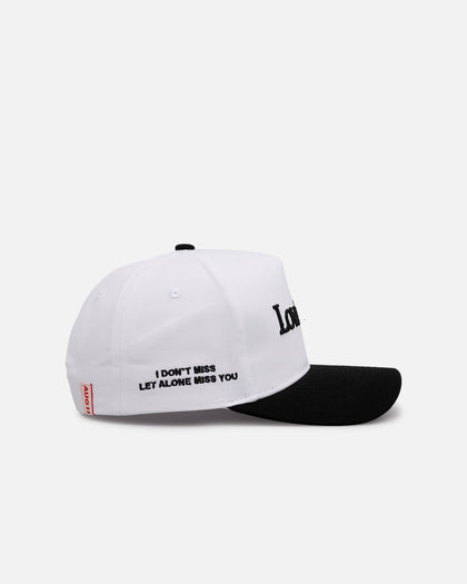 Aug11 Loverboy Snapback White/Black