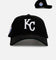New Era Kansas City Royals 'Black Cord' 9FORTY A-Frame Corduroy Snapback Black
