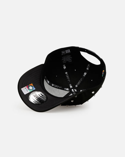 New Era Mexico National Baseball Team 'Black Satin Hearts' 9FORTY A-Frame Snapback Black