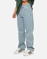 Carre Union Straight Fit Jeans Light Wash Blue